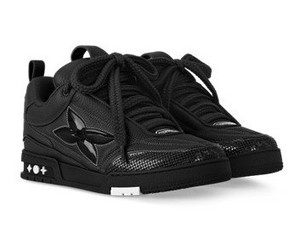 Foto do produto Tênis Louis Vuitton Skate Sneaker Oversized Flower - Black